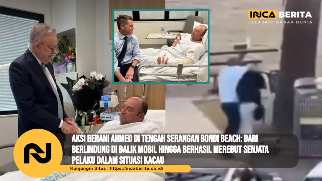 Aksi Berani Ahmed di Tengah Serangan Bondi Beach: Dari Berlindung di Balik Mobil Hingga Berhasil Merebut Senjata Pelaku dalam Situasi Kacau
