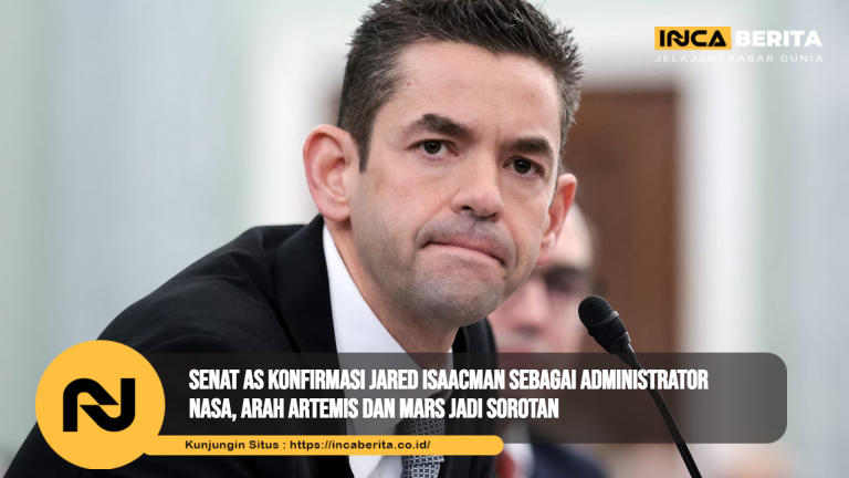 Senat AS Konfirmasi Jared Isaacman sebagai Administrator NASA, Arah Artemis dan Mars Jadi Sorotan