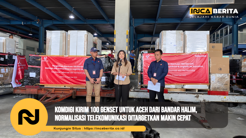 Komdigi Kirim 100 Genset untuk Aceh dari Bandar Halim, Normalisasi Telekomunikasi Ditargetkan Makin Cepat