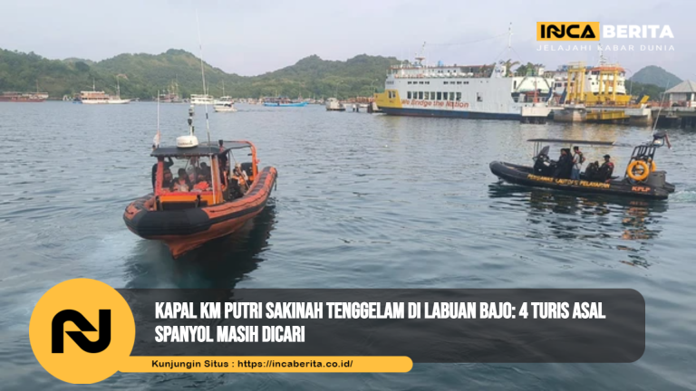 Kapal KM Putri Sakinah Tenggelam
