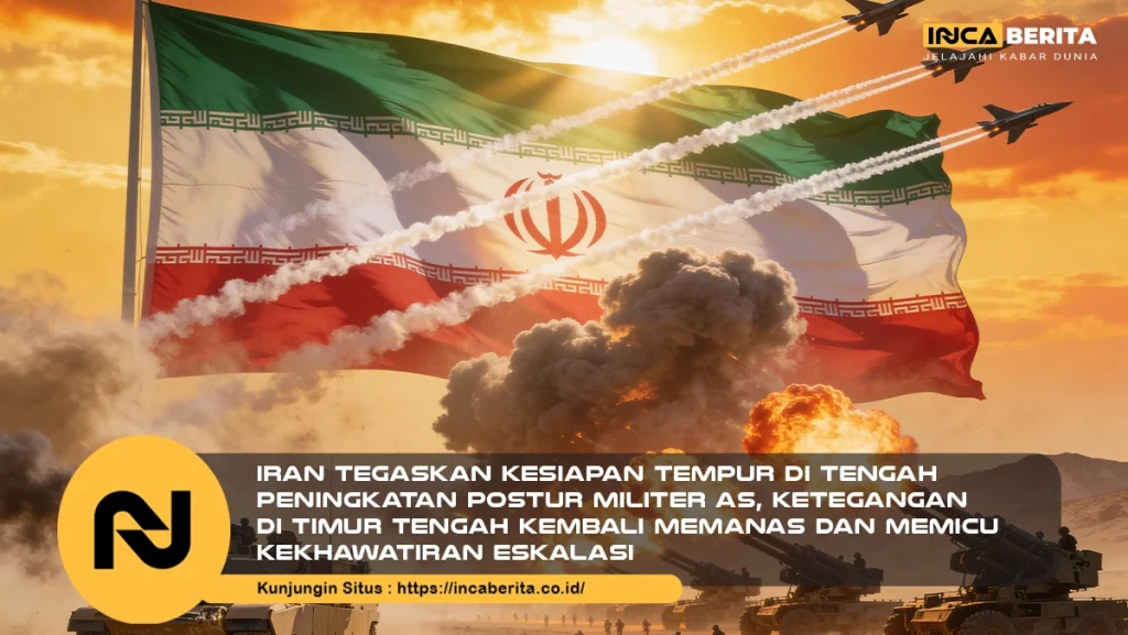 Iran Tegaskan Kesiapan Tempur di Tengah Peningkatan Postur Militer AS, Ketegangan di Timur Tengah Kembali Memanas dan Memicu Kekhawatiran Eskalasi