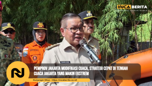 Pemprov Jakarta Modifikasi Cuaca, Strategi Cepat di Tengah Cuaca Jakarta yang Makin Ekstrem
