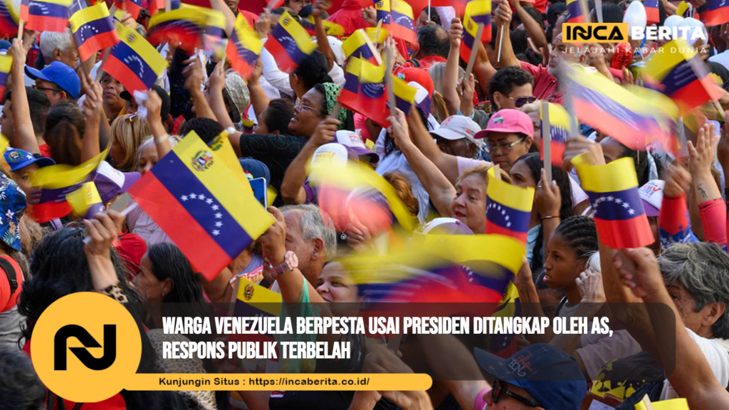 Warga Venezuela Berpesta Usai Presiden Ditangkap oleh AS, Respons Publik Terbelah