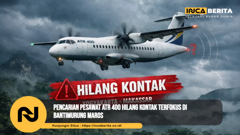 Pesawat ATR 400 Hilang Kontak