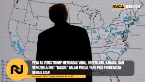 Peta AS Versi Trump Mendadak Viral, Greenland, Kanada, dan Venezuela Ikut “Masuk” dalam Visual yang Picu Perdebatan Kedaulatan