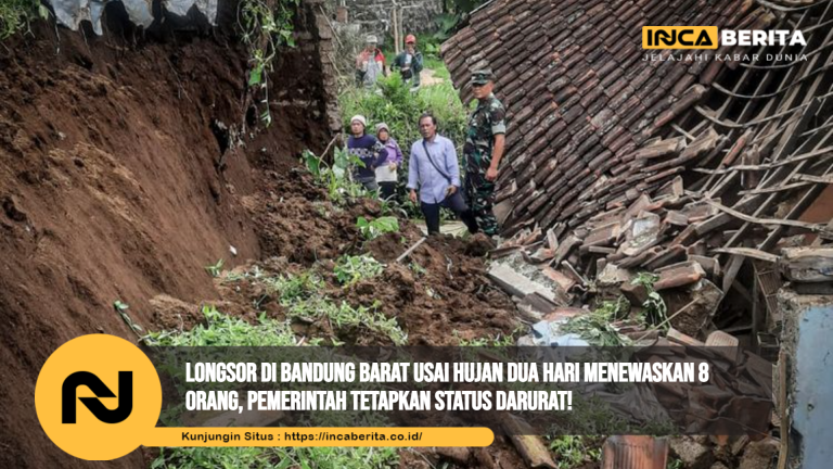 Longsor di Bandung Barat