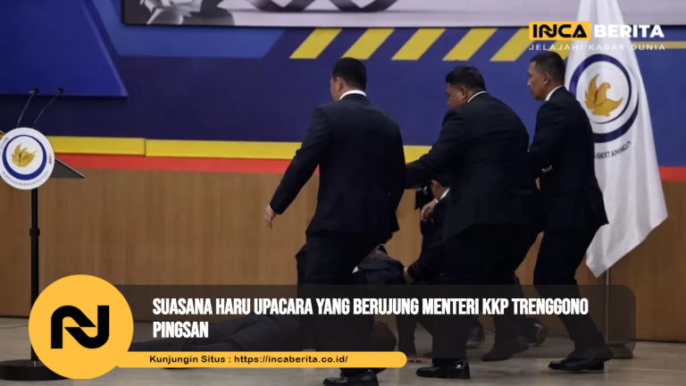 Menteri KKP Trenggono Pingsan