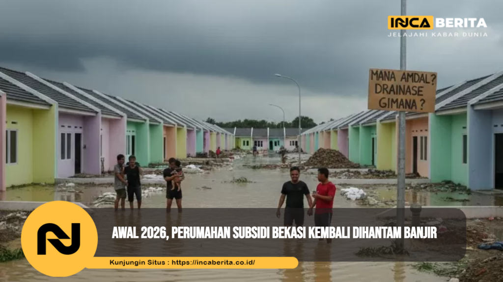Awal 2026, Perumahan Subsidi Bekasi Kembali Dihantam Banjir
