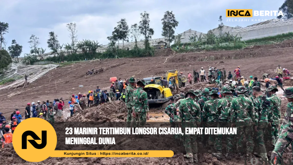 23 TNI Tertimbun Longsor Cisarua