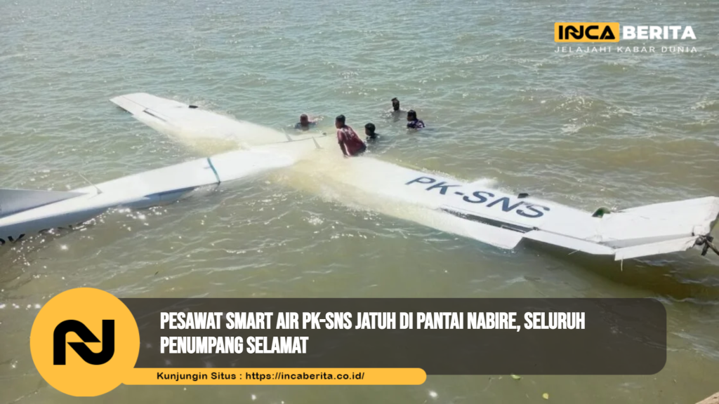 Pesawat Smart Air PK-SNS jatuh