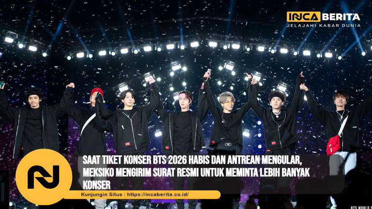 Saat Tiket Konser BTS 2026 Habis dan Antrean Mengular, Meksiko Mengirim Surat Resmi untuk Meminta Lebih Banyak Konser
