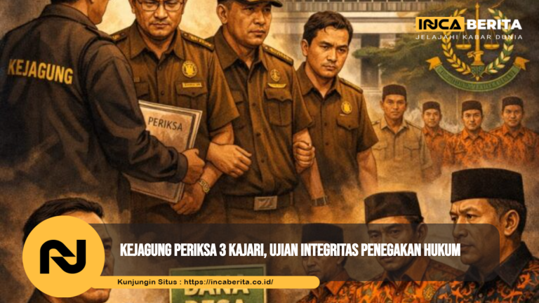 Kejagung Periksa 3 Kajari, Ujian Integritas Penegakan Hukum
