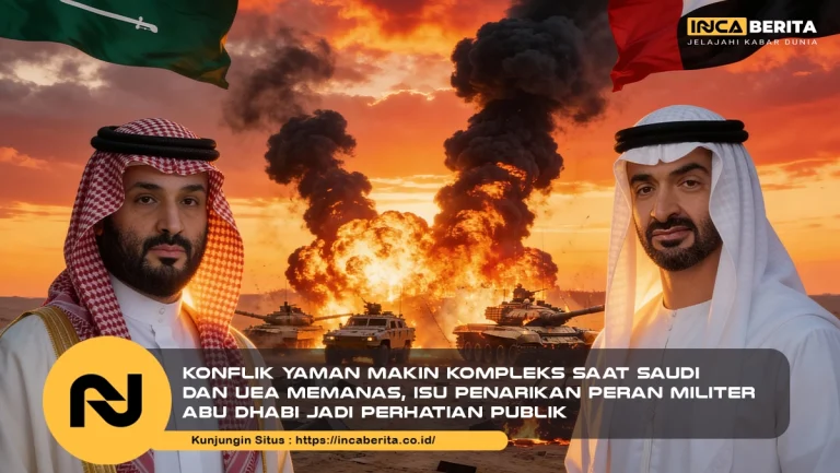 Konflik Yaman Makin Kompleks Saat Saudi dan UEA Memanas, Isu Penarikan Peran Militer Abu Dhabi Jadi Perhatian Publik