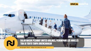Salah Masuk Pesawat United Airlines, Penumpang Los Angeles Tiba di Tokyo Tanpa Direncanakan