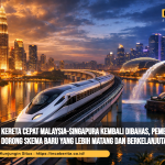 Kereta Cepat Malaysia–Singapura Kembali Dibahas, Pemerintah Dorong Skema Baru yang Lebih Matang dan Berkelanjutan