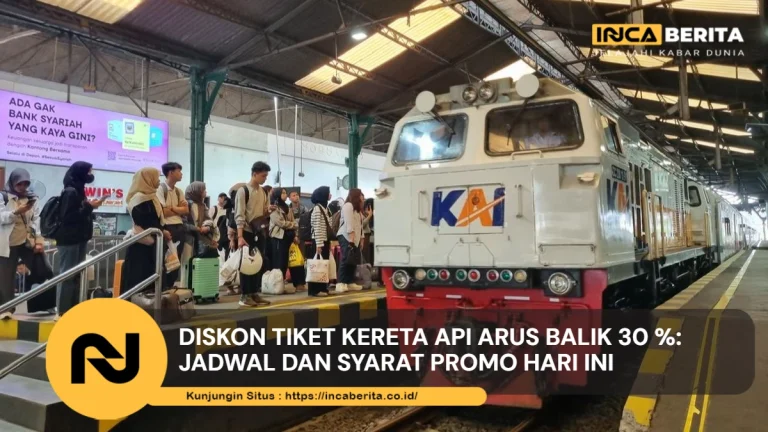 Diskon Tiket Kereta Api Arus Balik