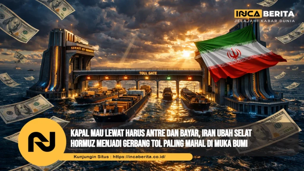 Kapal Mau Lewat Harus Antre dan Bayar, Iran Ubah Selat Hormuz Menjadi Gerbang Tol Paling Mahal di Muka Bumi