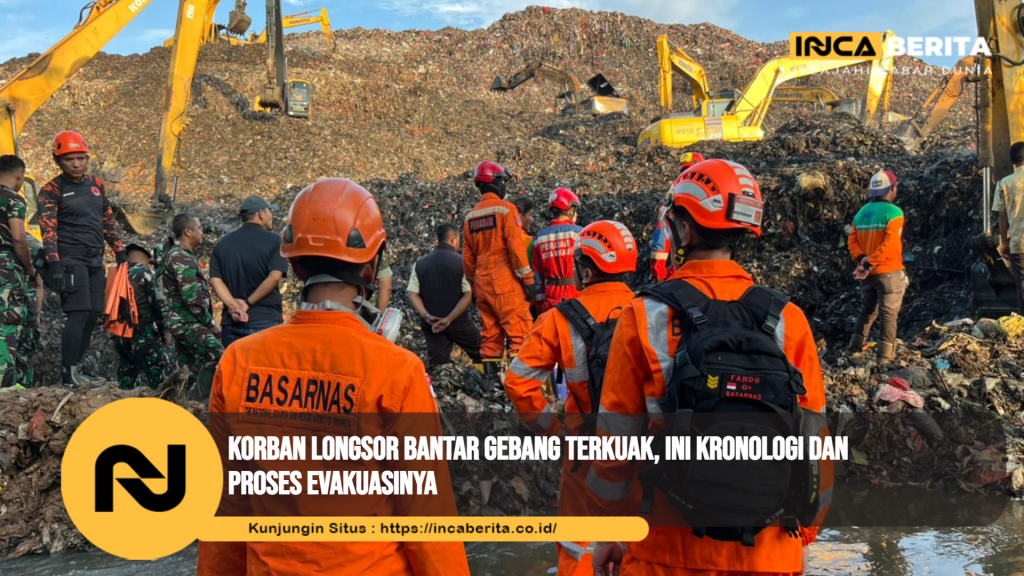 Korban Longsor Bantar Gebang Terkuak, Ini Kronologi dan Proses Evakuasinya