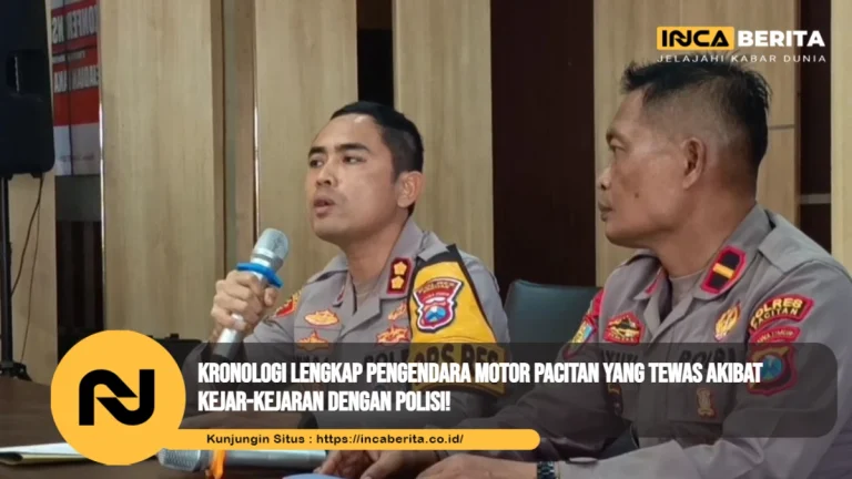 Pengendara Motor Pacitan Tewas