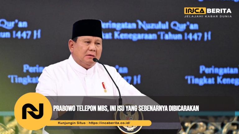 Prabowo Telepon MBS, Ini Isu yang Sebenarnya Dibicarakan
