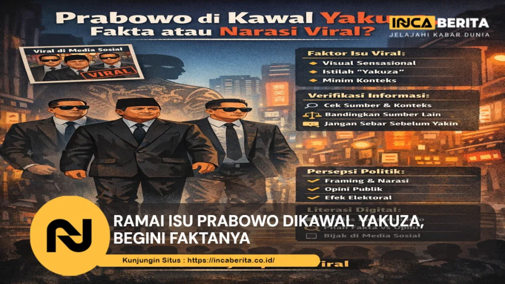 Ramai Isu Prabowo Dikawal Yakuza, Begini Faktanya