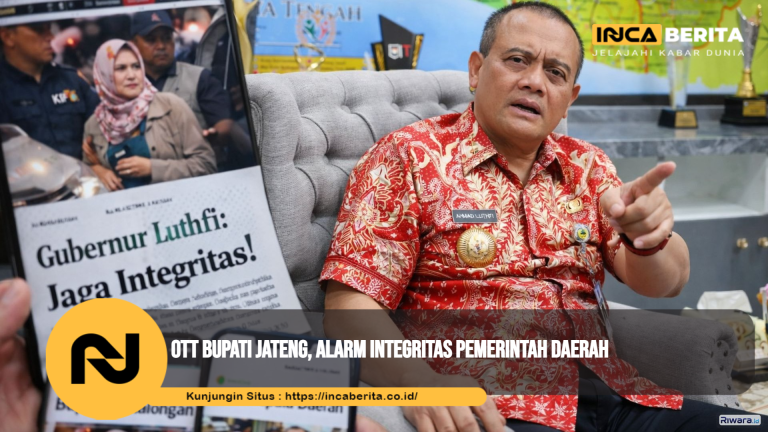 OTT Bupati Jateng, Alarm Integritas Pemerintah Daerah