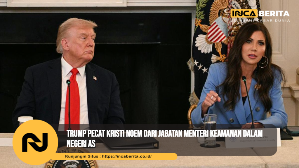 Trump Pecat Kristi Noem