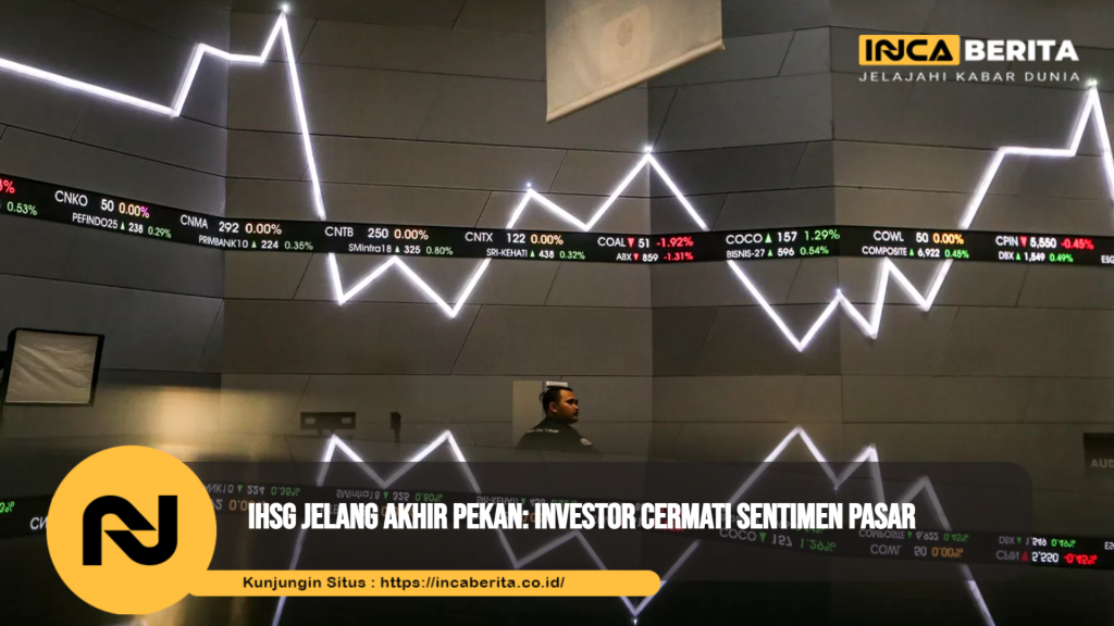 IHSG Jelang Akhir Pekan: Investor Cermati Sentimen Pasar