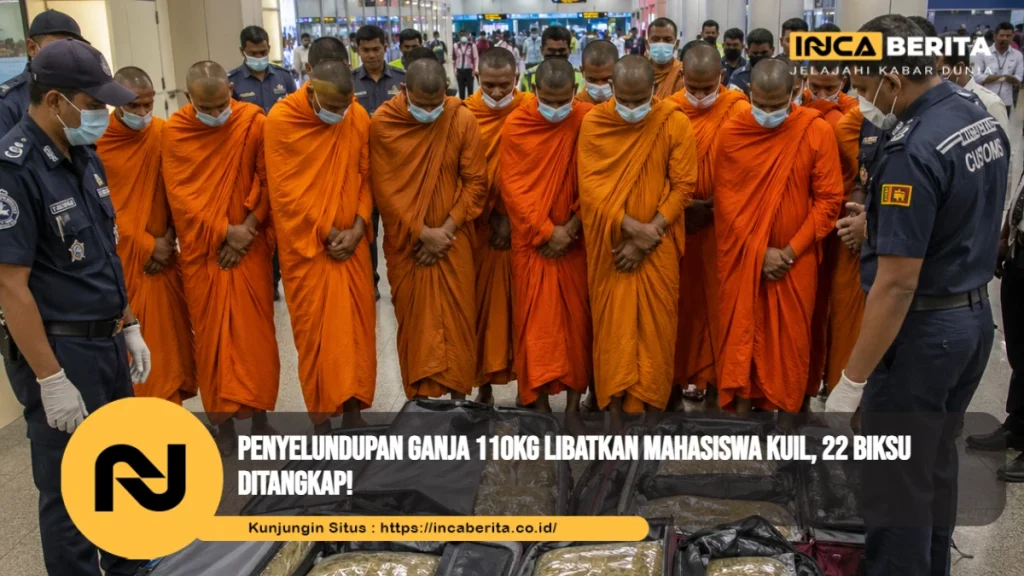 22 Biksu Sri Lanka ditangkap
