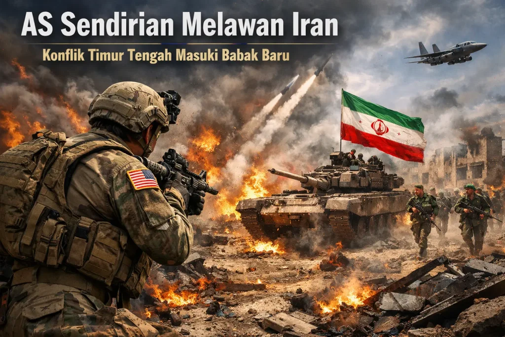 AS Sendirian Melawan Iran