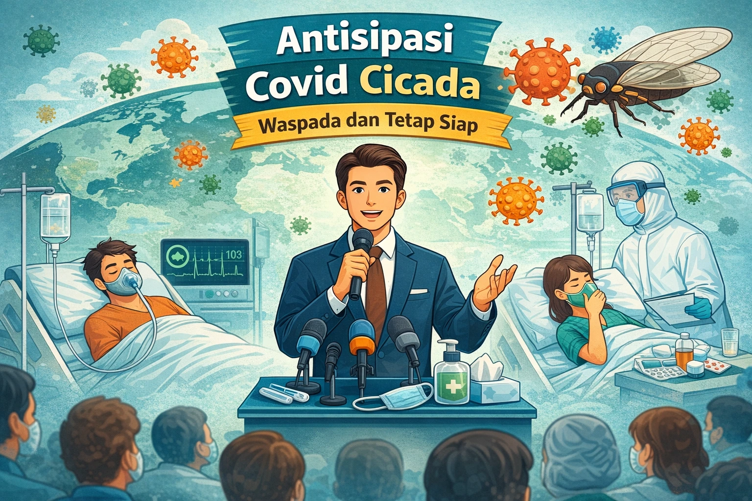 Antisipasi Covid Cicada