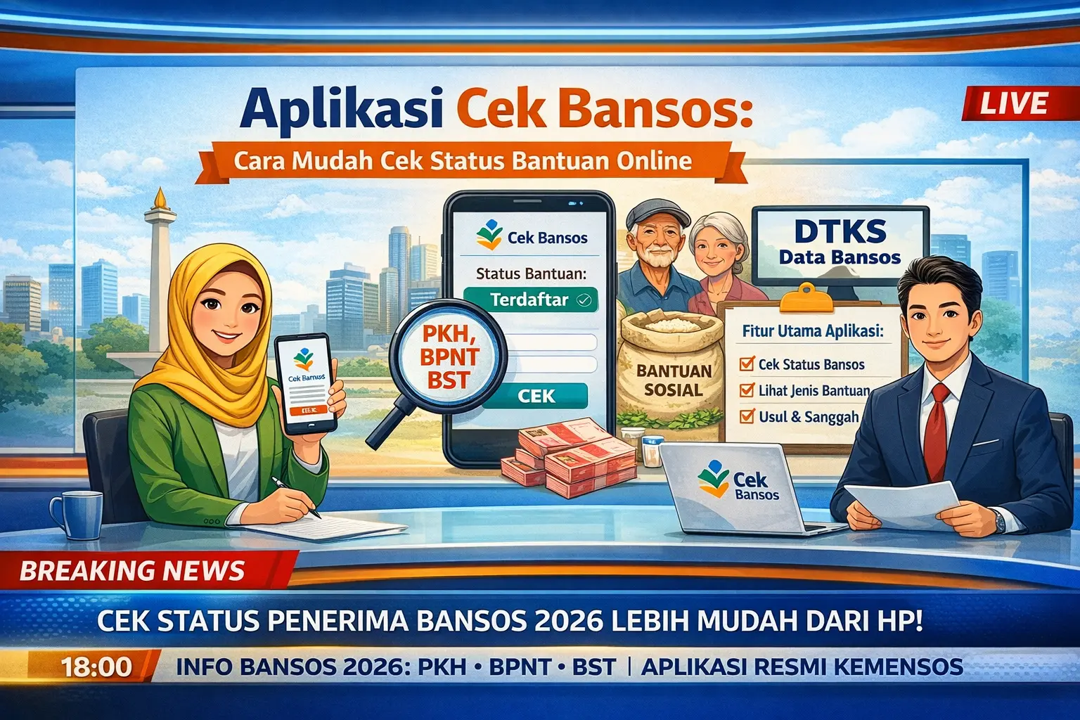 Aplikasi Cek Bansos