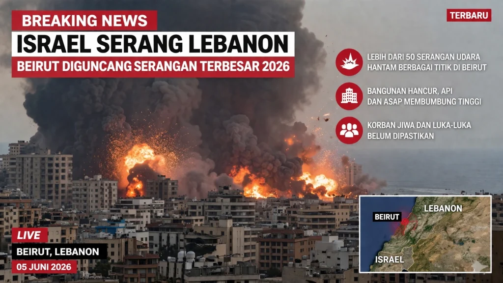 Israel Serang Lebanon