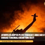 Evakuasi Korban Helikopter