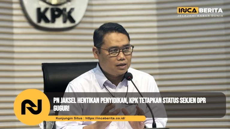 KPK Tetapkan Sekjen DPR