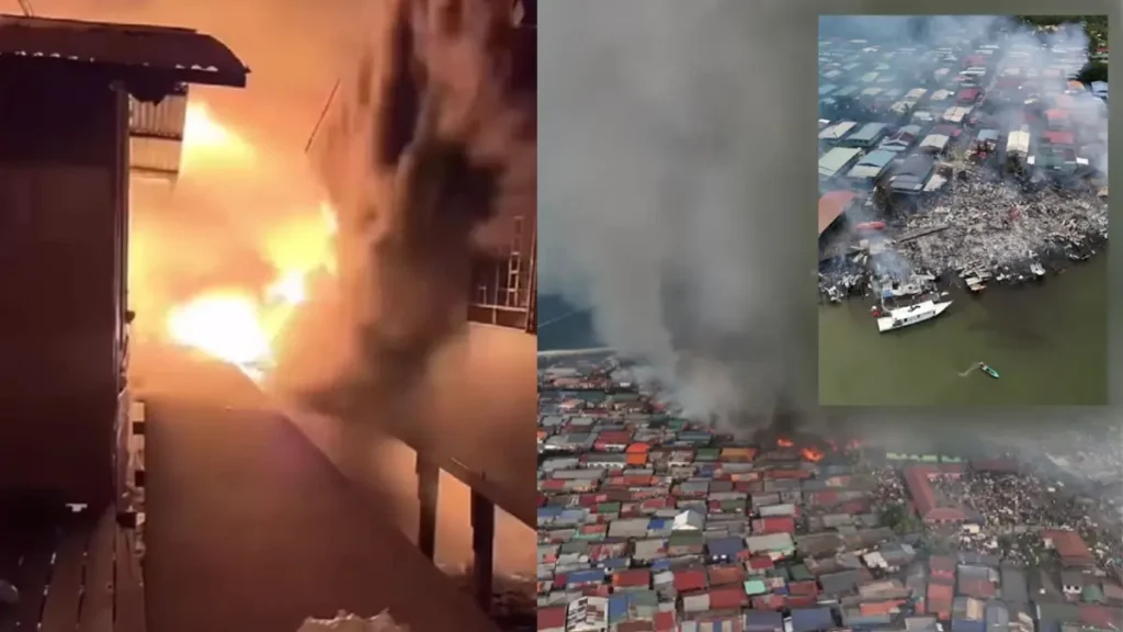 Kebakaran Kampung Bahagia Malaysia