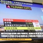 NHK Berteriak Nyawa Anda Prioritas, Begini Detik-detik Peringatan Tsunami di Jepang Setelah Gempa M7,7 Guncang Pesisir Utara