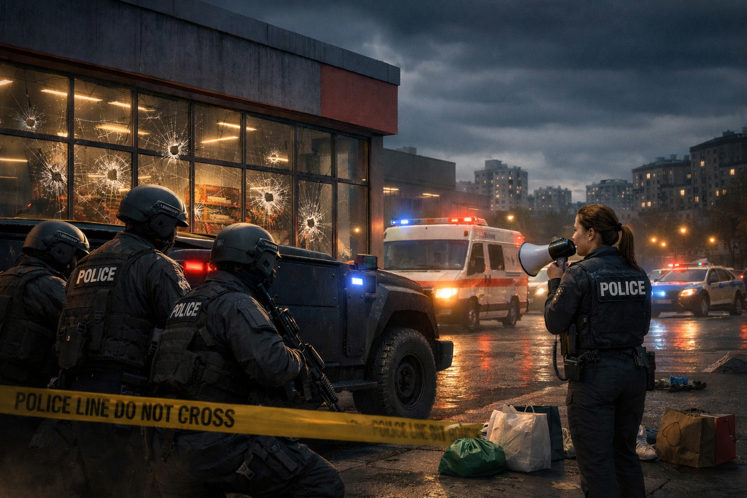 Penembakan Massal Pertama di Kyiv Sejak Perang Dimulai, Pelaku Kelahiran Rusia Tembaki Pejalan Kaki Lalu Sandera Warga di Supermarket