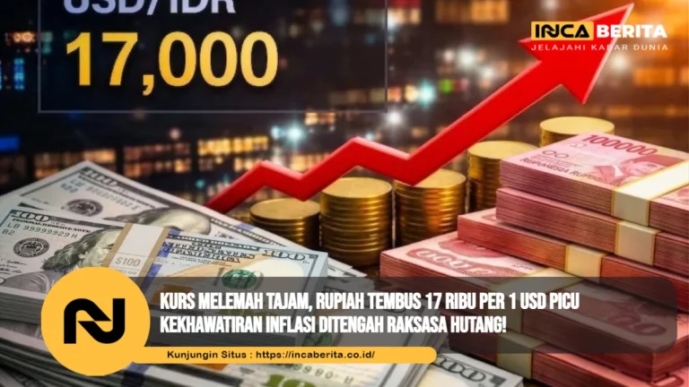 Rupiah Tembus 17 Ribu