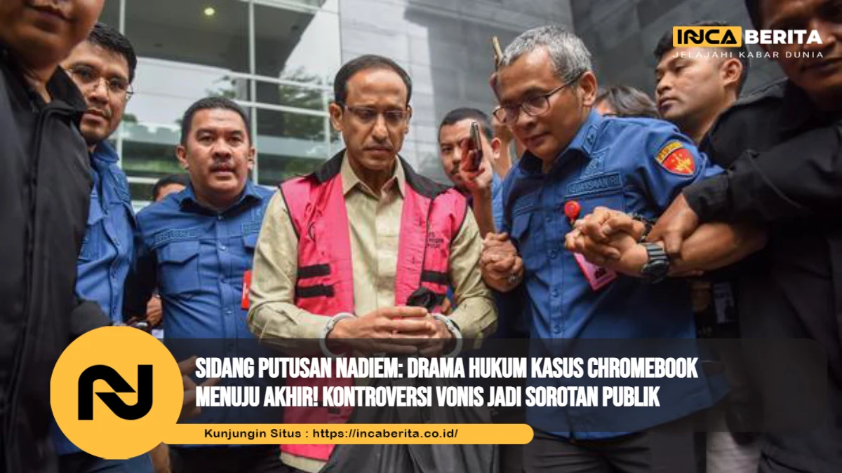 Sidang Putusan Nadiem