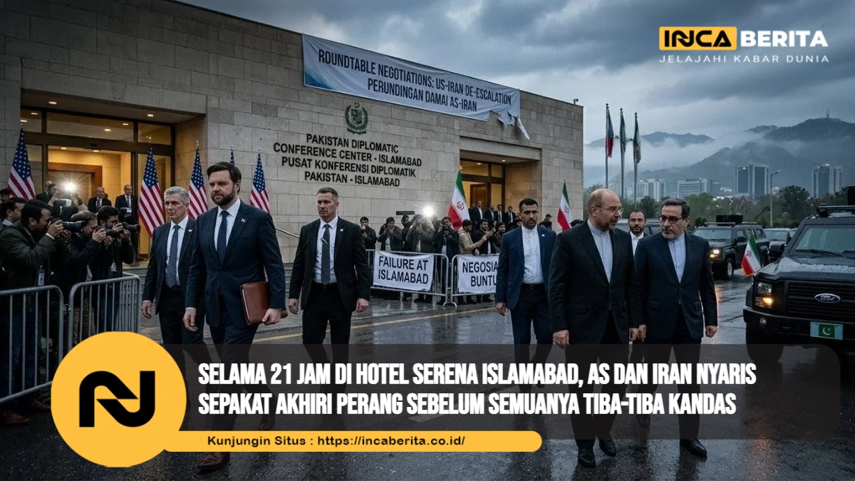 Trump Perintahkan AL AS Blokade Selat Hormuz Setelah Negosiasi Damai di Pakistan Gagal Total, Dunia Langsung Guncang