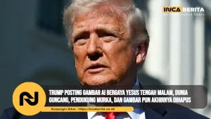 Trump Posting Gambar AI Bergaya Yesus Tengah Malam, Dunia Guncang, Pendukung Murka, dan Gambar Pun Akhirnya Dihapus