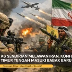 AS Sendirian Melawan Iran