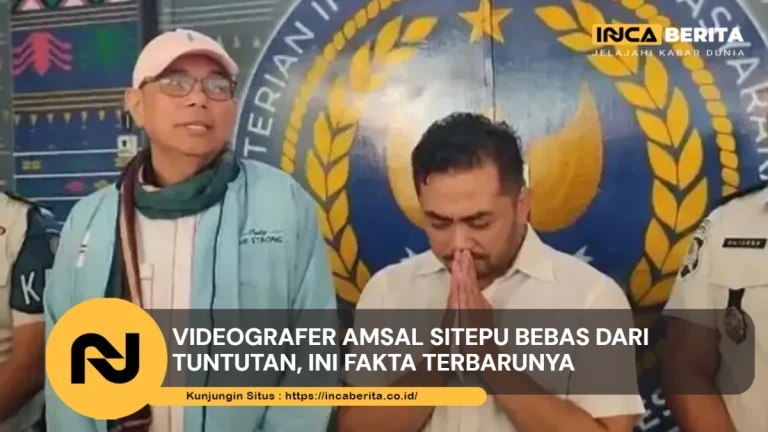 Videografer Amsal Sitepu Bebas