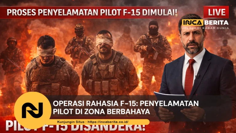 Operasi Rahasia F-15: Penyelamatan Pilot di Zona Berbahaya