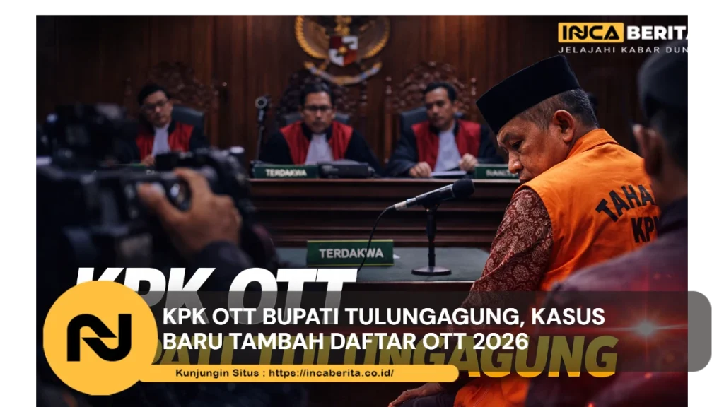 KPK OTT Bupati Tulungagung, Kasus Baru Tambah Daftar OTT 2026