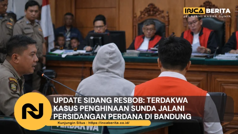 Update Sidang Resbob: Terdakwa Kasus Penghinaan Sunda Jalani Persidangan Perdana di Bandung