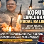 Korut Luncurkan Rudal Balistik