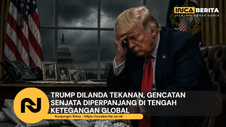Trump Dilanda Tekanan, Gencatan Senjata Diperpanjang di Tengah Ketegangan Global