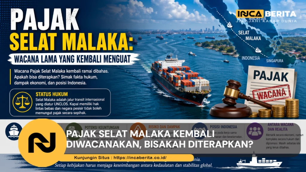 Pajak Selat Malaka Kembali Diwacanakan, Bisakah Diterapkan?